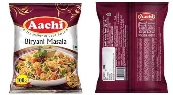 Aachi Biriyani Masala 100g - Image 2