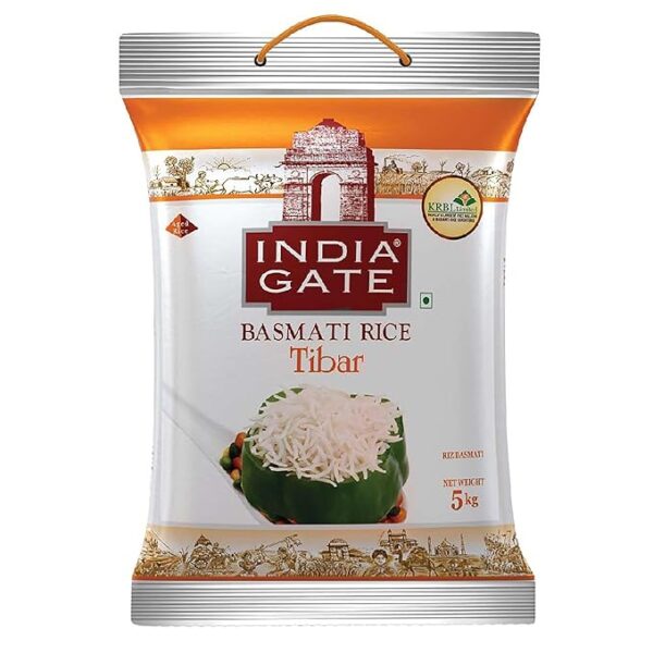 INDIA GATE BASMATI RICE TIBAR 1kg