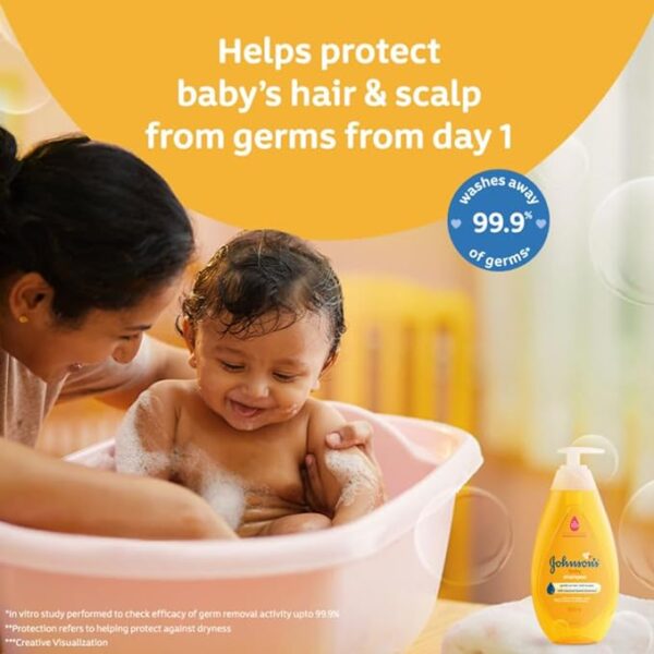 Johnsons Baby Shampoo 100ml - Image 4