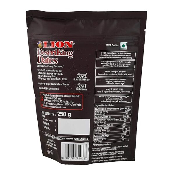 Lion Desert King Dates 250g - Image 2