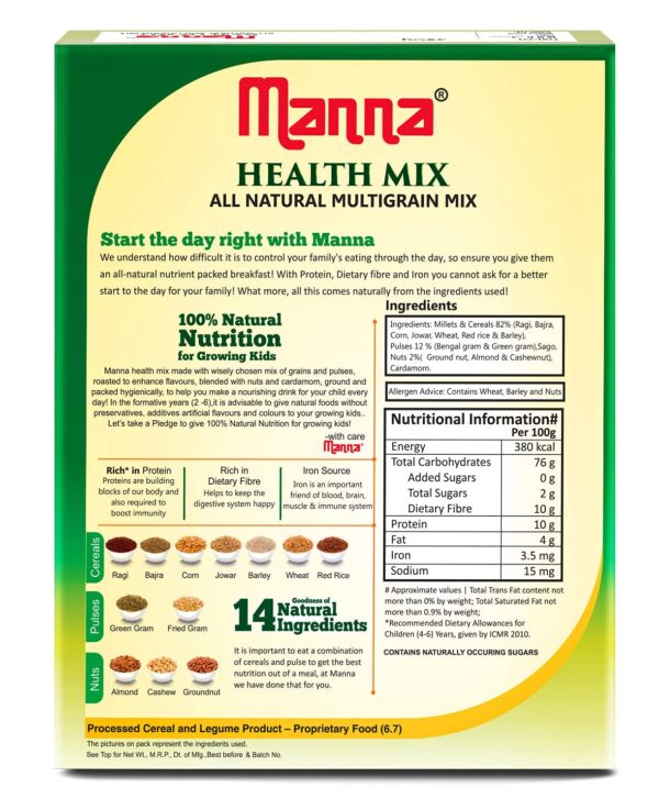 Manna Health Mix 250g - Image 2