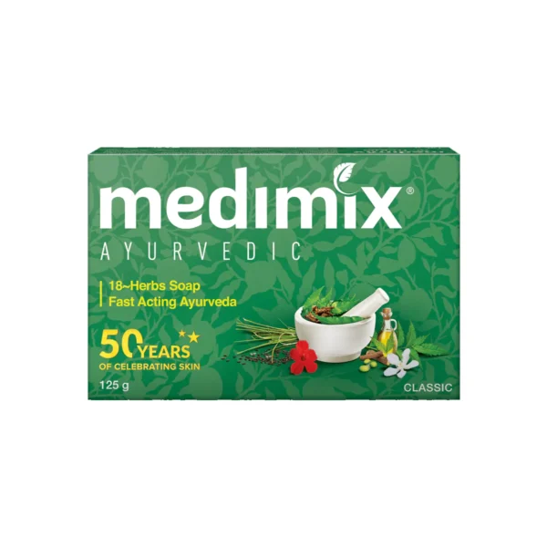 Medimix Classic 18 Herbs Soap 125gm - Image 2