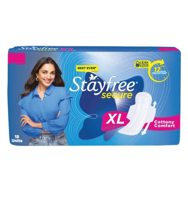 Stayfree Secure XL with Wings 7 Pads